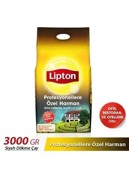 Lipton Profesyonellere Özel Harman Dökme Çay 3 Kg ile Geleneksel ve Zengin Tatlar