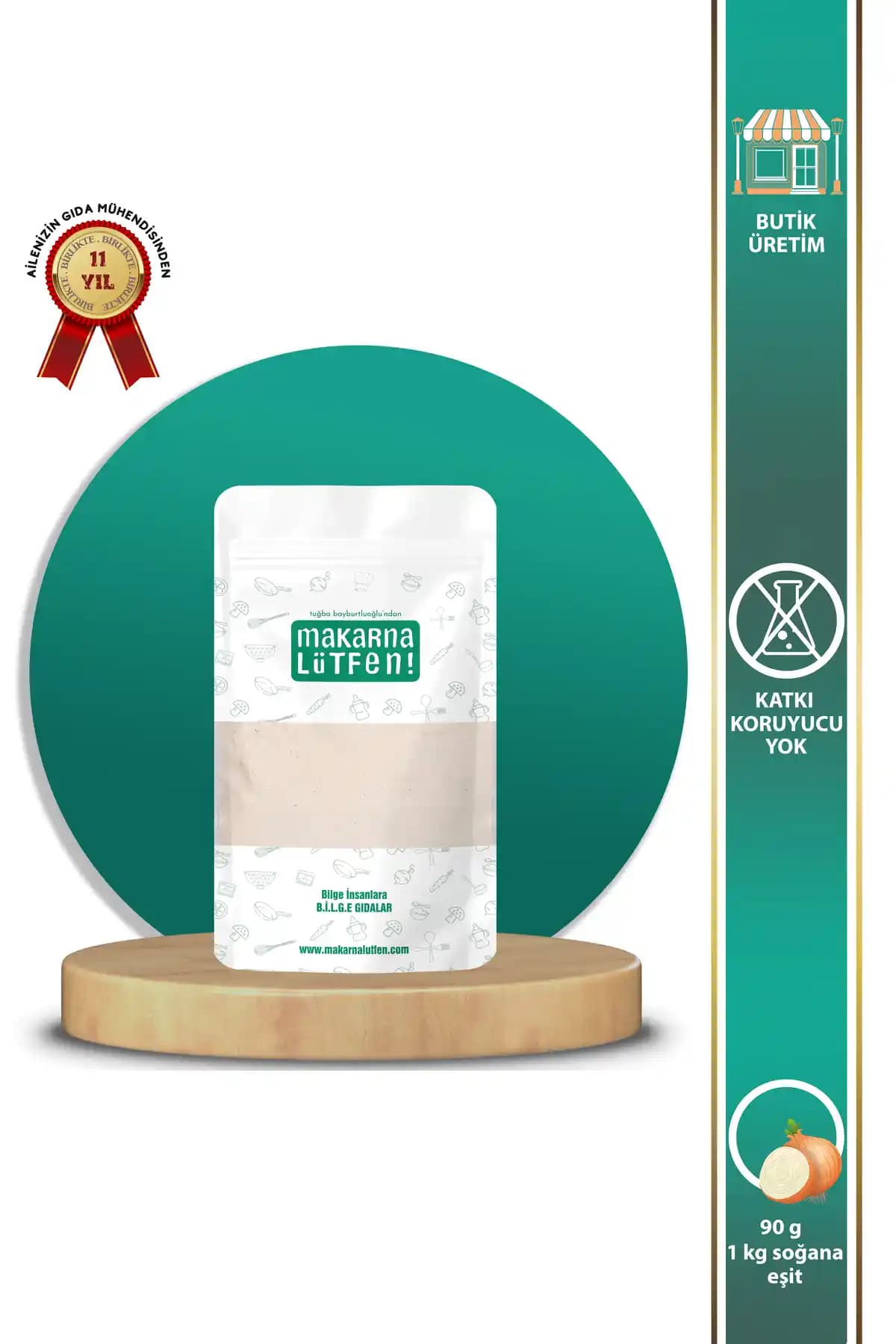 Makarna Lütfen Soğan Tozu 90 G - Ekonomik ve Pratik Mutfak Baharatı