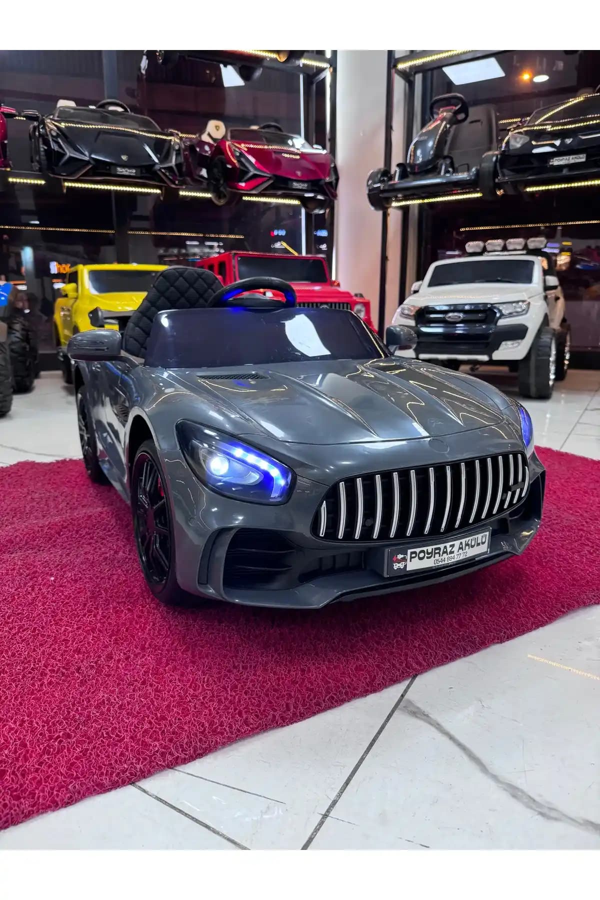 Mercedes GTR Akülü Çocuk Arabası Güvenli ve Eğlenceli Sürüş Deneyimi Sunar