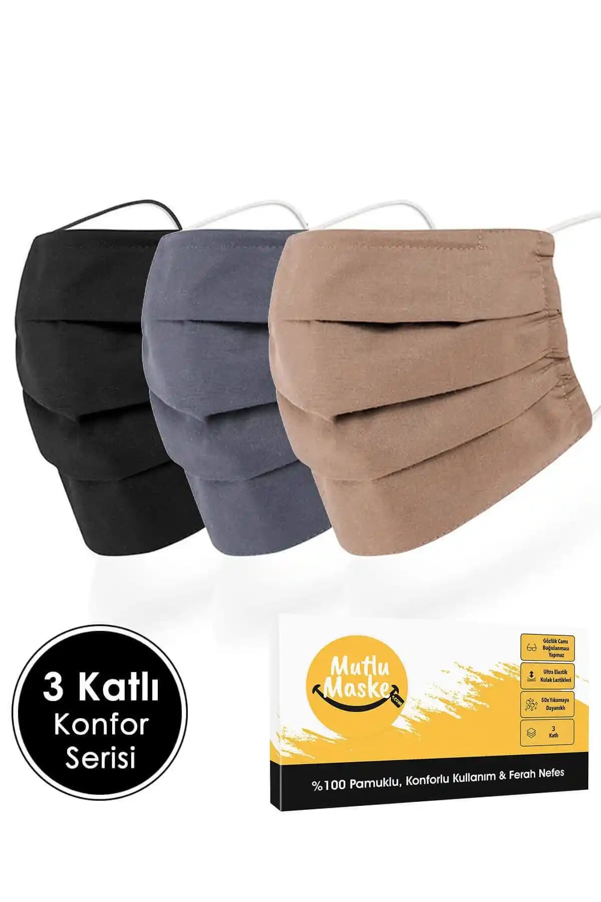 Mutlu Maske Konfor Serisi: Yüksek Koruma ve Konfor Sunan Ergonomik Maske