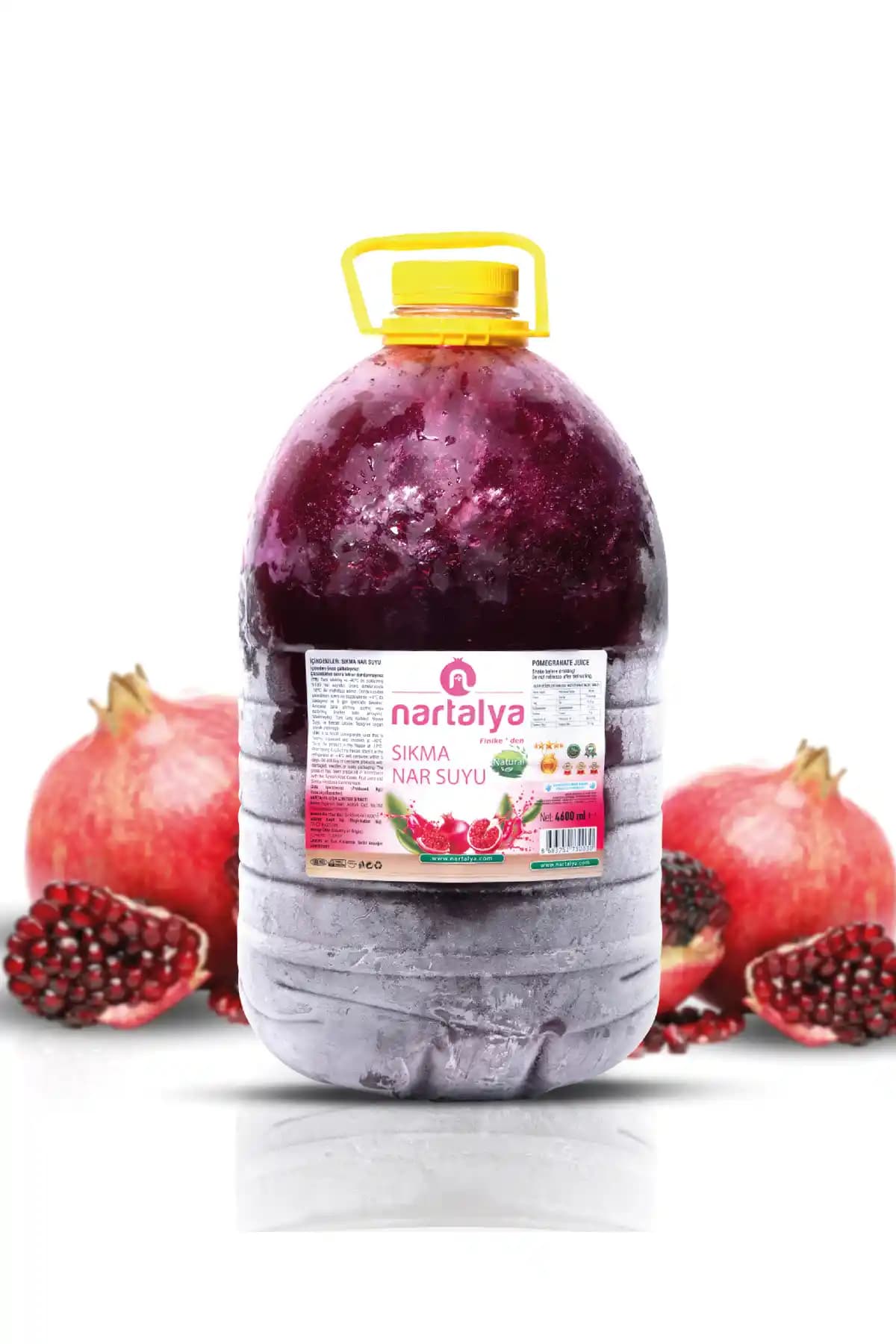 Nartalya Dondurulmuş Sıkma Nar Suyu: Doğallık ve Sağlık İçin Güvenilir Tercih