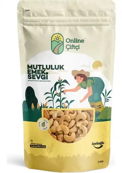 Online Çiftçi Kavrulmuş Kaju 1 kg: Sağlıklı ve Lezzetli Atıştırmalık Seçeneği