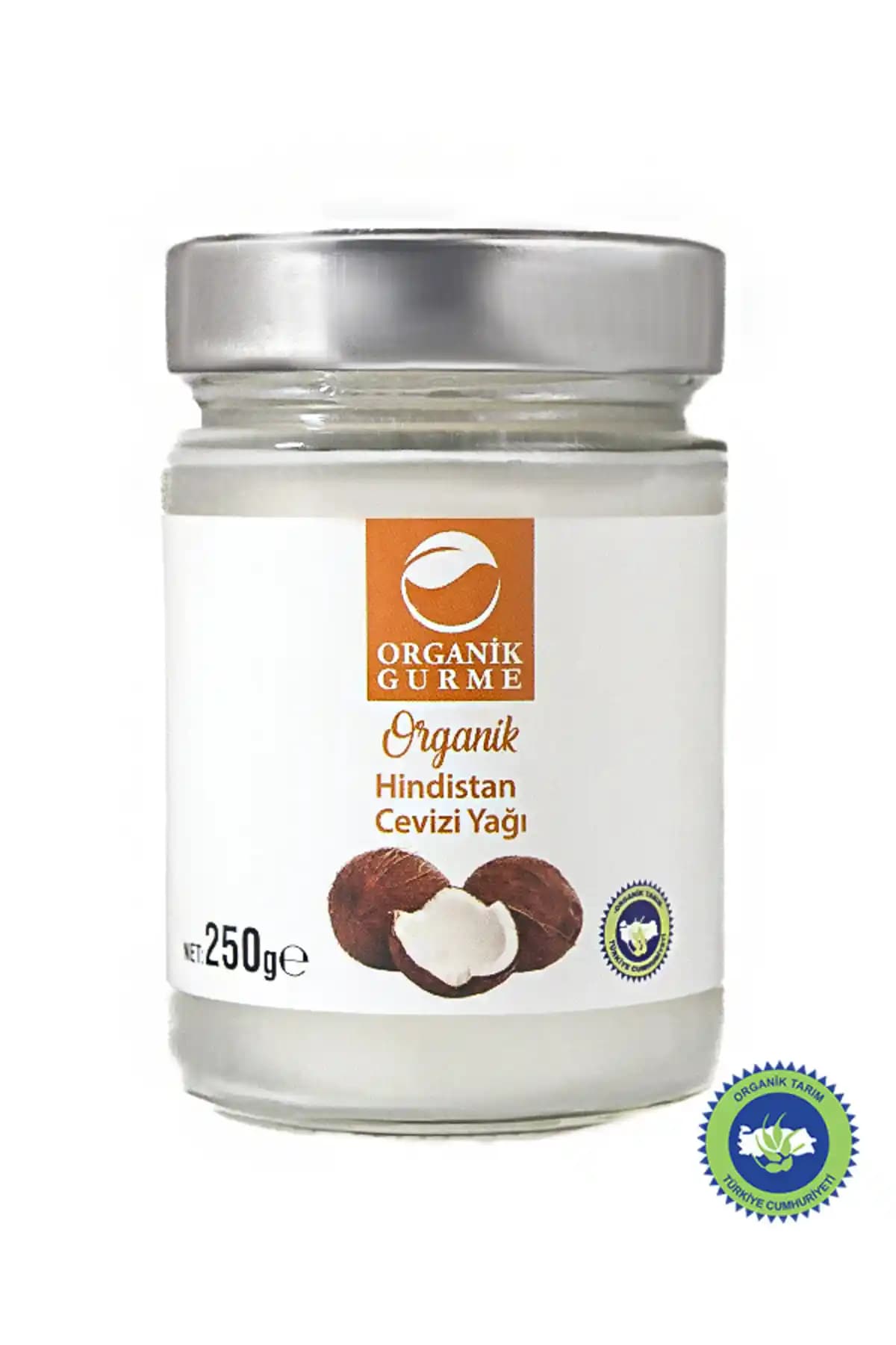 Organik Hindistan Cevizi Yağı 250gr Doğal ve Çok Yönlü Güzellik Kaynağı