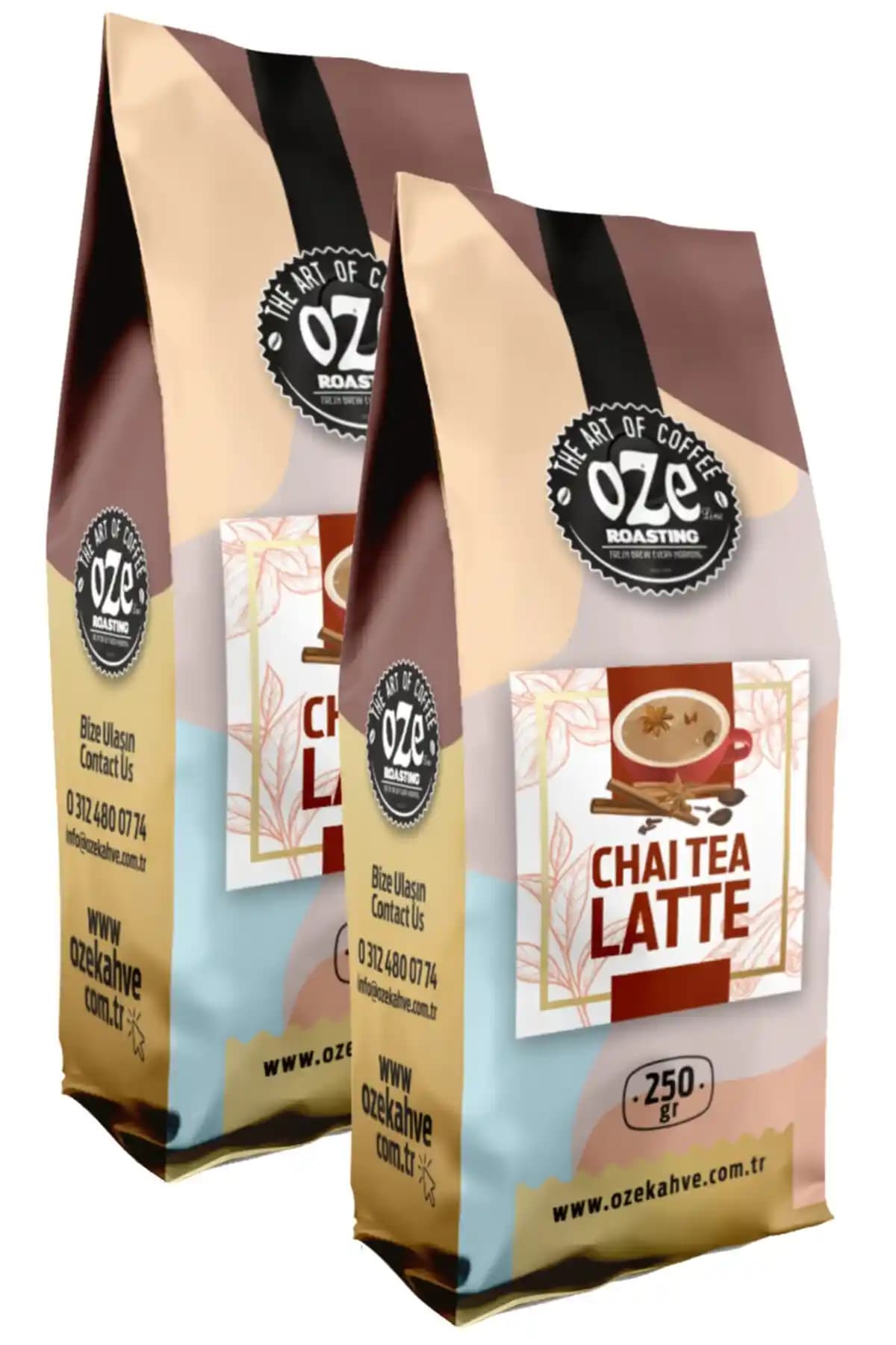 Oze Fırsat Seti Salep ve Chai Tea Latte 250g Sağlıklı ve Geleneksel İçeriklerle Zenginleştirilen İçecekler