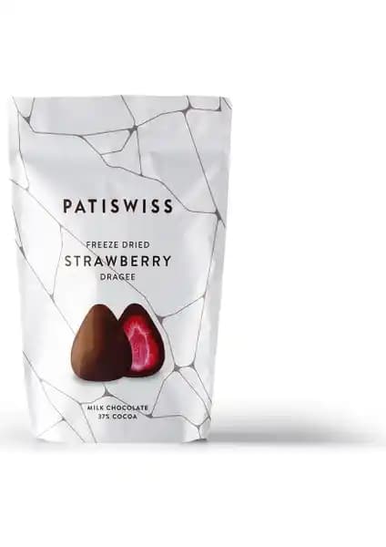 Patiswiss Sütlü Çikolatalı Çilek Draje: Yüksek Kaliteli Tatlı Atıştırmalık Analizi