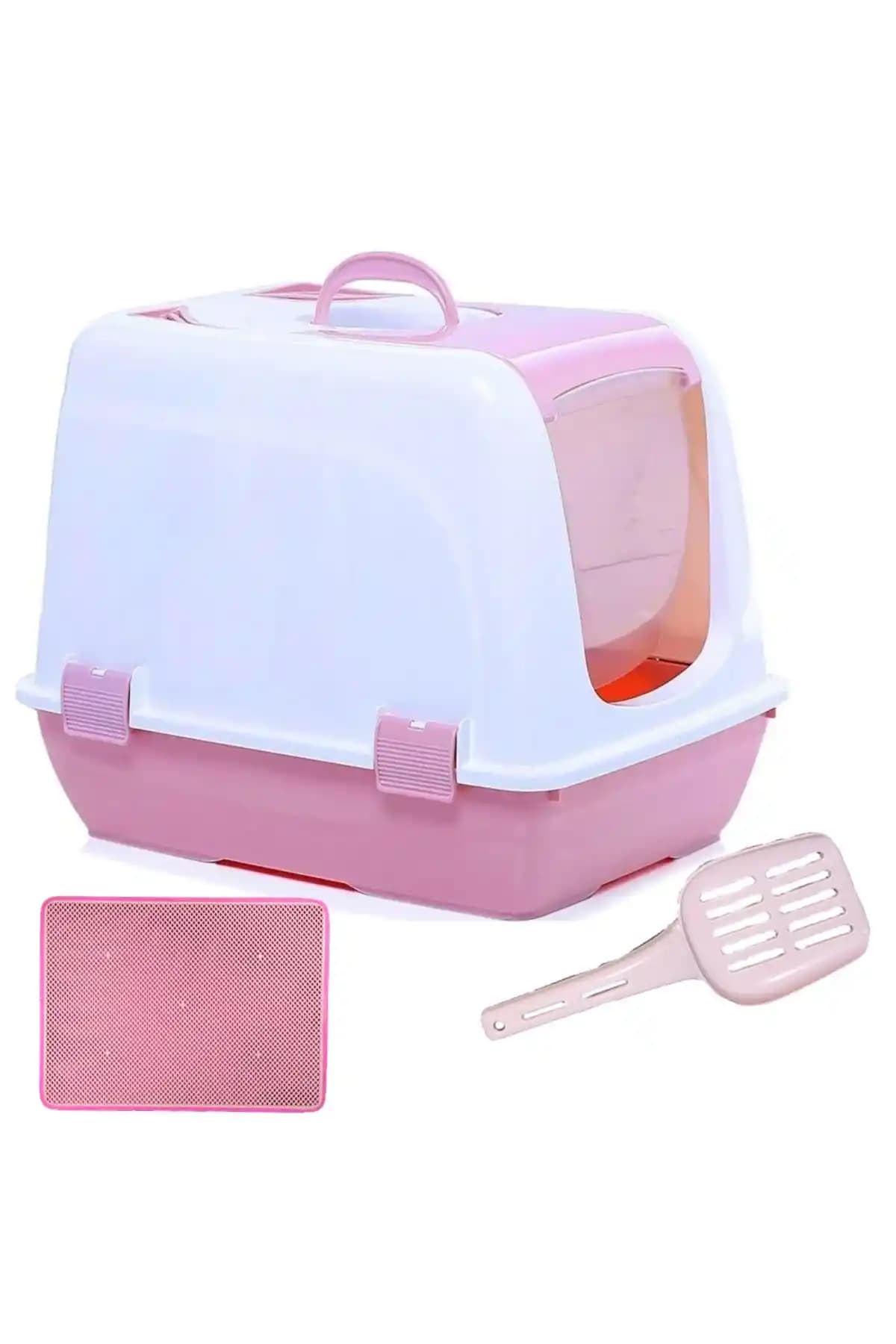 Petozi Kapalı Kedi Kum Kabı: Estetik ve Fonksiyonellik Sunan Dayanıklı Tasarım