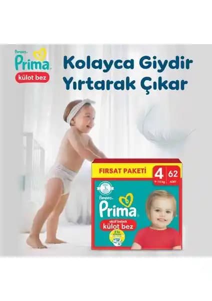 Prima Külot Bebek Bezi 4 Beden ve 5 Numara Karşılaştırması Günlük Kullanım Performansı