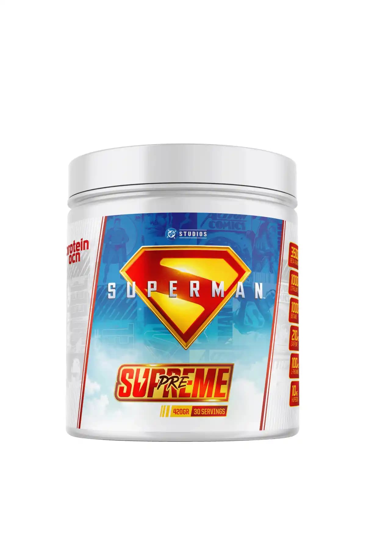 Proteinocean SUPERMAN PRE-WORKOUT: Güç ve Enerji Artırıcı Spor Takviyesi