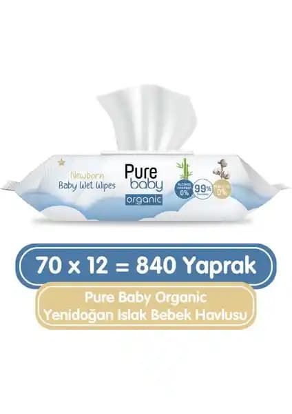 Pure Baby Organik Bambu Özlü ve Yenidoğan Islak Havlu Karşılaştırması ve Özellikleri