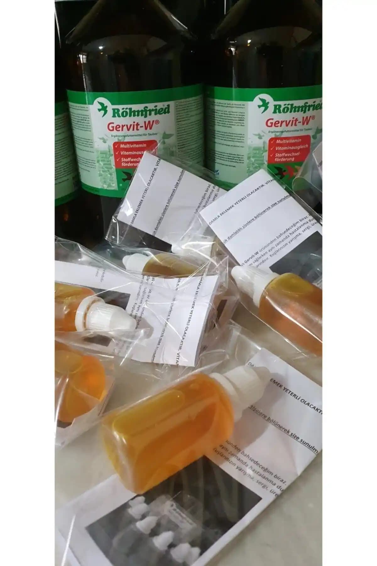 Röhnfried Gervit-w Multivitamin Takviyesi Kuşların Sağlığını Destekleyen Güçlü Formül