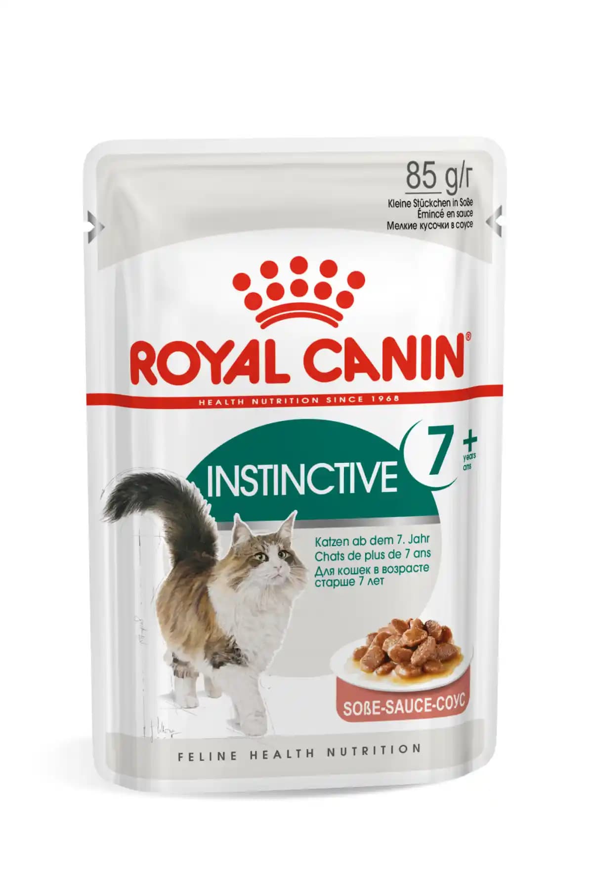 Royal Canin Instinctive 7+ Soslu Kedi Maması Yaşlı Kedilerin Sağlıklı Yaşlanmasını Destekler