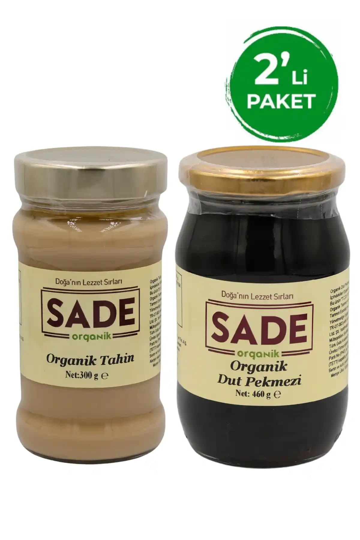 Sade Organik Tahin ve Dut Pekmezi: Doğal ve Sağlıklı Lezzetler