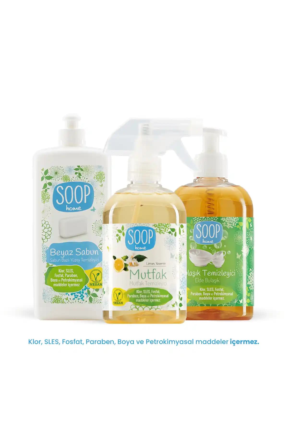 SOOP Home Mutfak Temizlik Paketi: Doğal ve Güçlü Mutfak Hijyeni Sağlayan Organik Çözüm