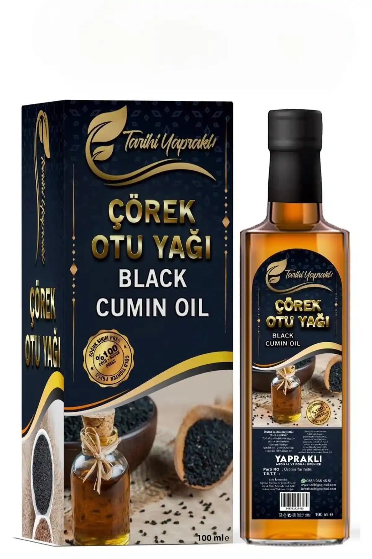 Tarihi Yapraklı Soğuk Sıkım Çörek Otu Yağı: Doğal ve Geleneksel Sağlık Destekçisi