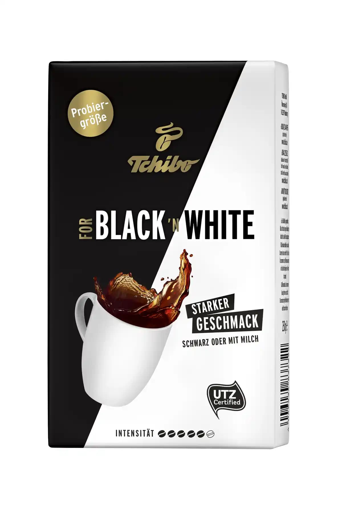 Tchibo Black'N White Filtre Kahve 250 G: Yoğun Aroması ve Kalitesiyle Kahve Tutkunlarının Tercihi