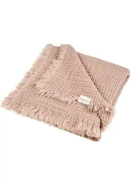 Tiny Lamb Brighton Müslin Battaniye 100x120cm Organik Pamuk Çok Yönlü Kullanım