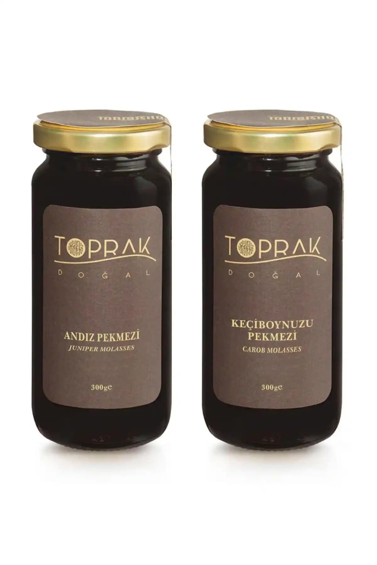 Toprak Doğal Keçiboynuzu ve Anz Pekmezi Seti Doğal ve Geleneksel Sağlık Kaynağı