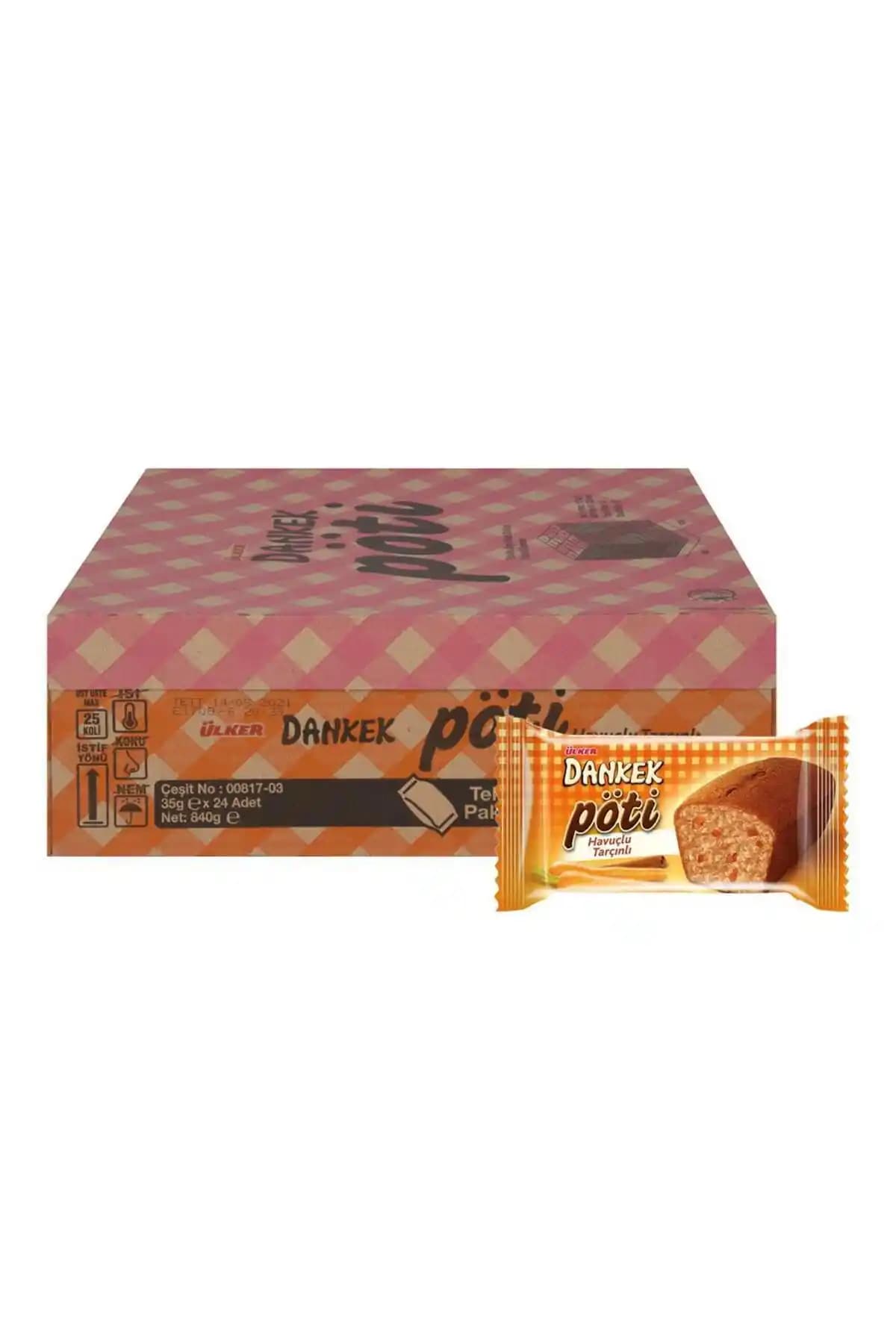 Ülker Dankek Pöti Muffin Kek Havuçlu Tarçınlı Pratik ve Sağlıklı Atıştırmalık