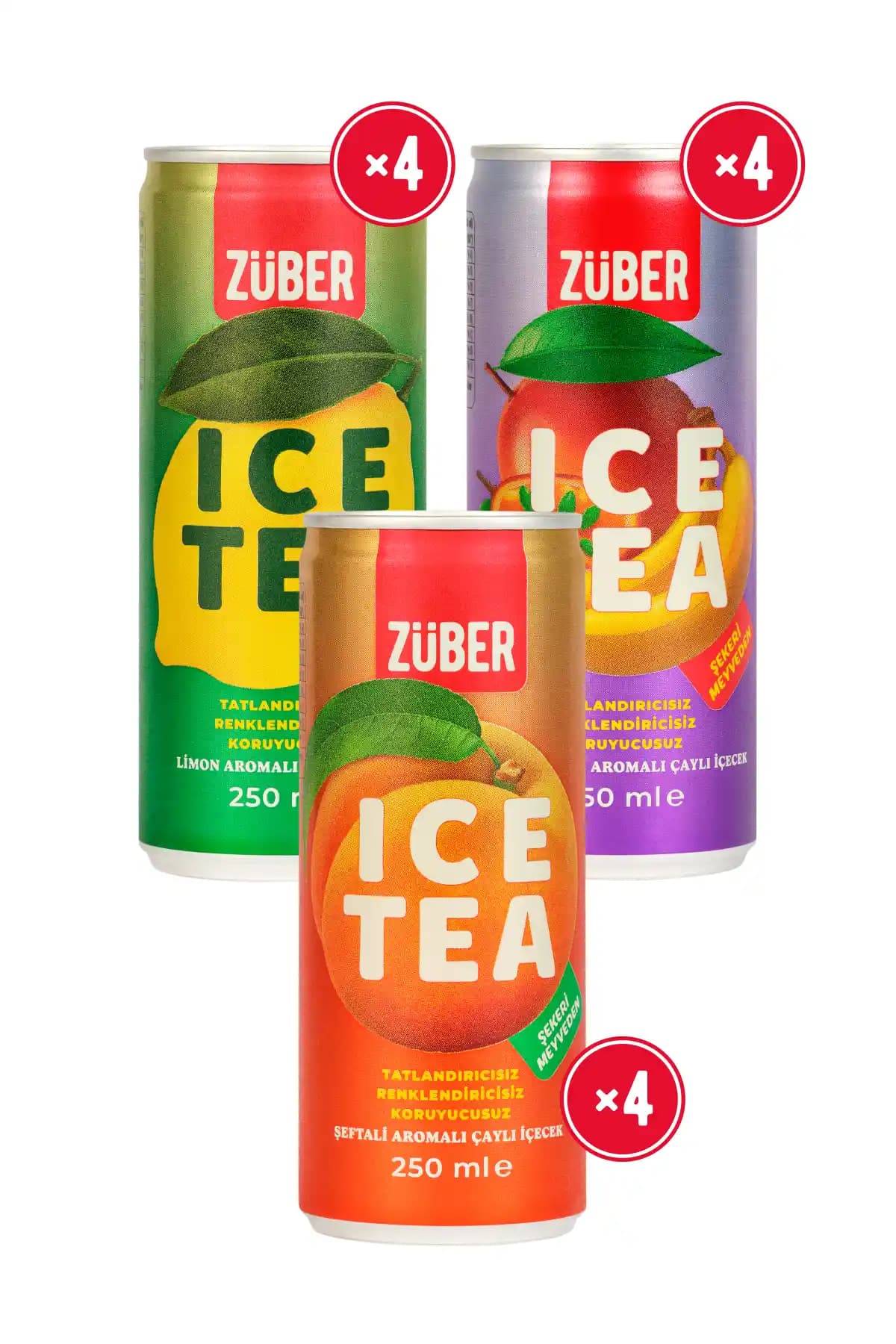 Züber Karma Ice Tea Paketi Sağlıklı ve Doğal Aromalarla Serinlik Sunar