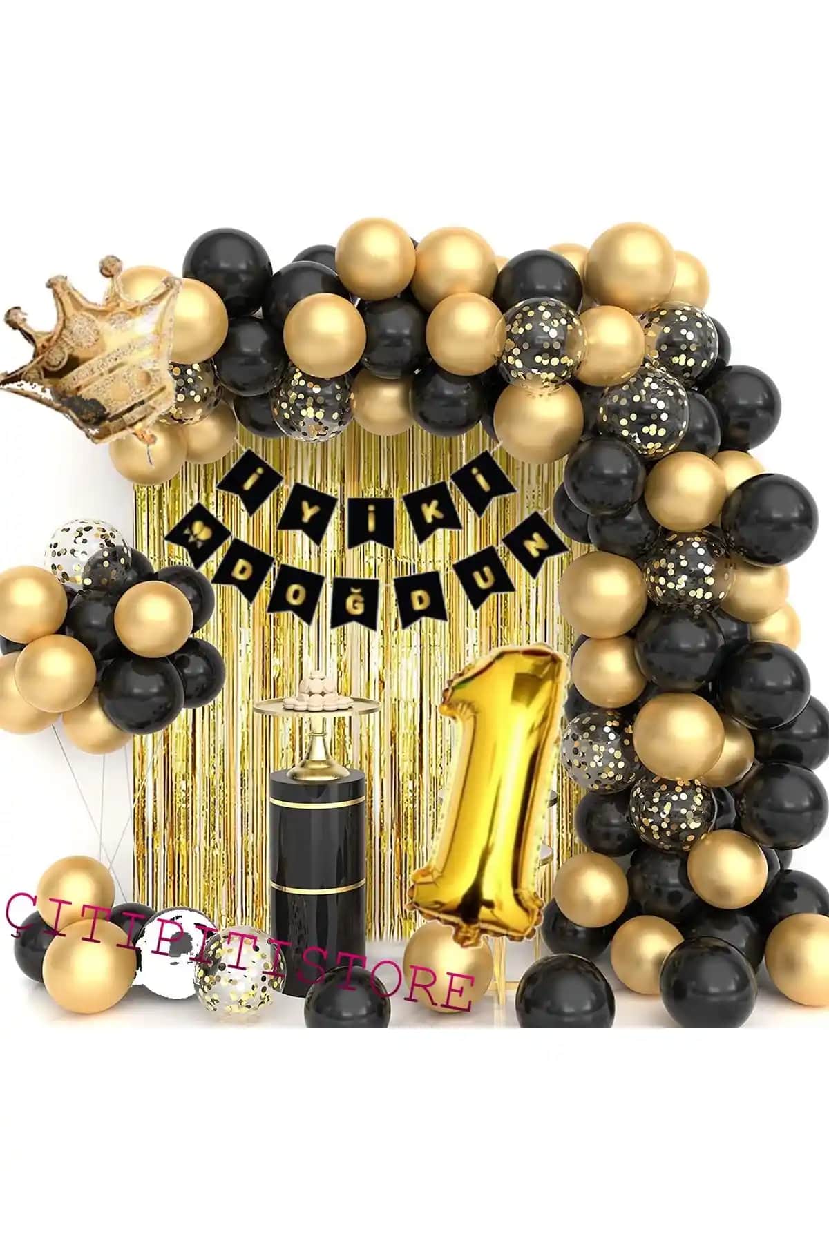 1 Yaş Doğum Günü İçin En İyi Kral Taçlı Süsleme Setleri Karşılaştırması