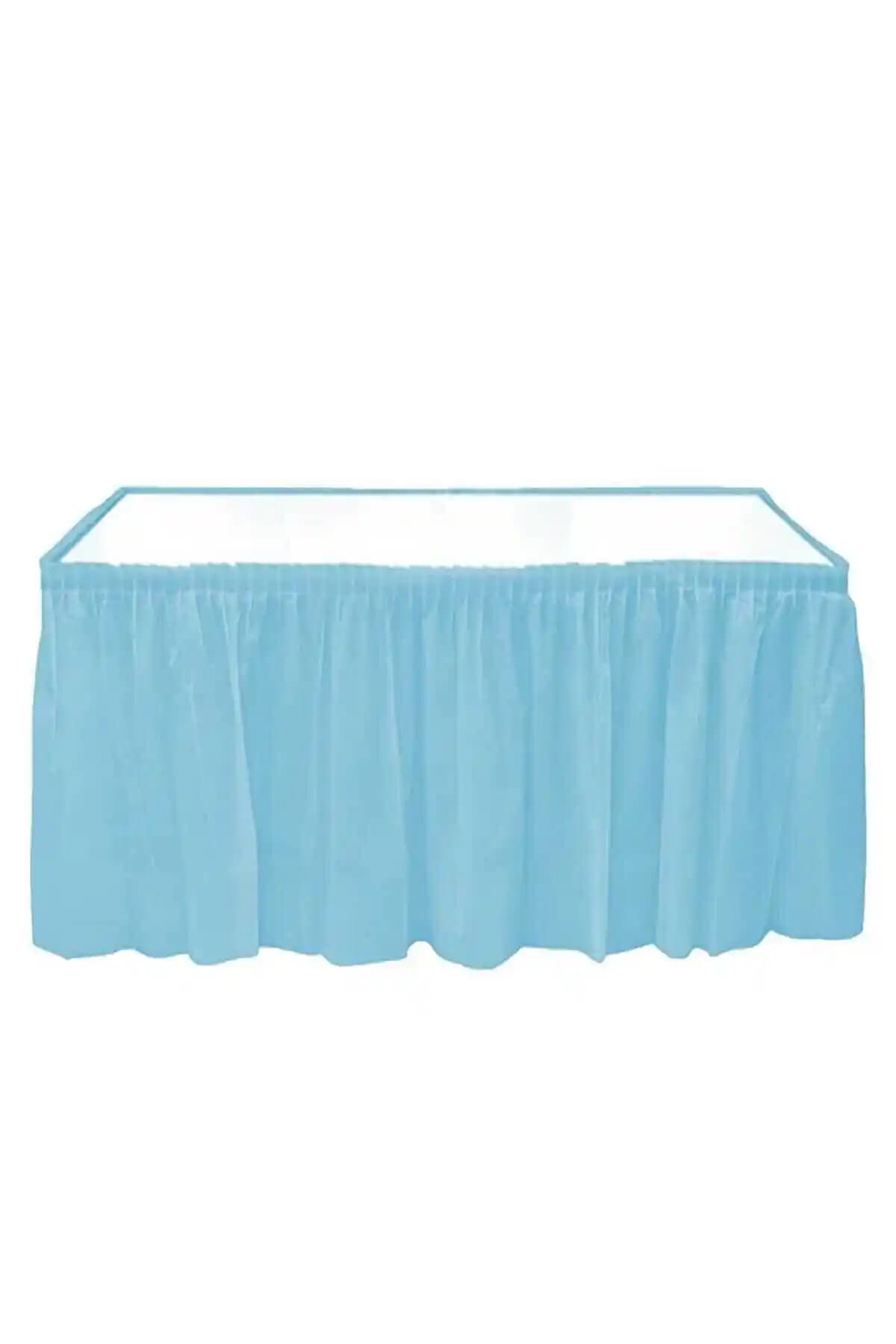 Genel Markalar Kullan At Parti Masa Eteği ve Lacivert Plastik Masa Eteği Karşılaştırması