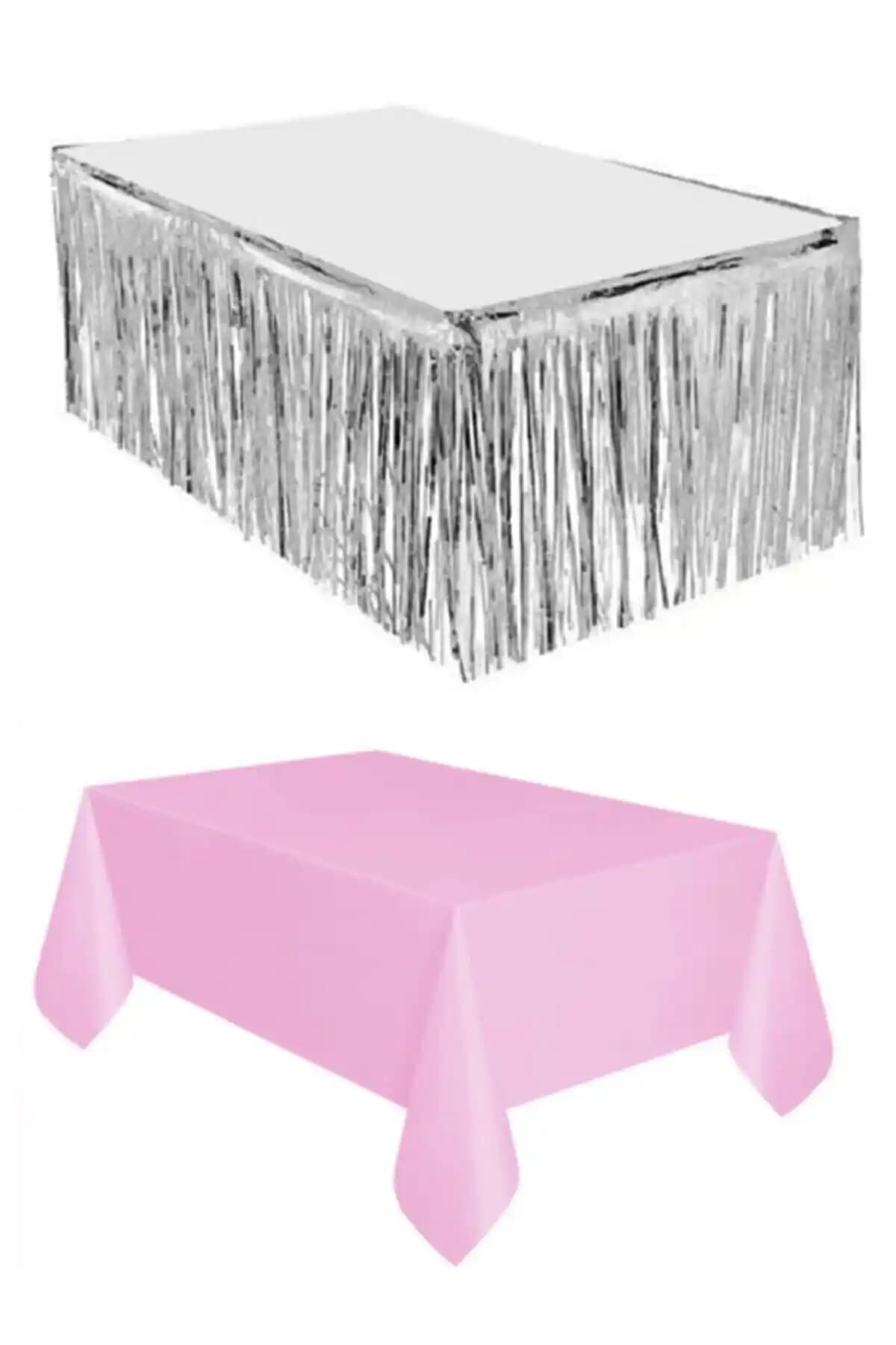 Gü<müş> Metalize ve Parti Dolabı Püsküllü Masa Eteği Karşılaştırması ve Dekorasyon İpuçları