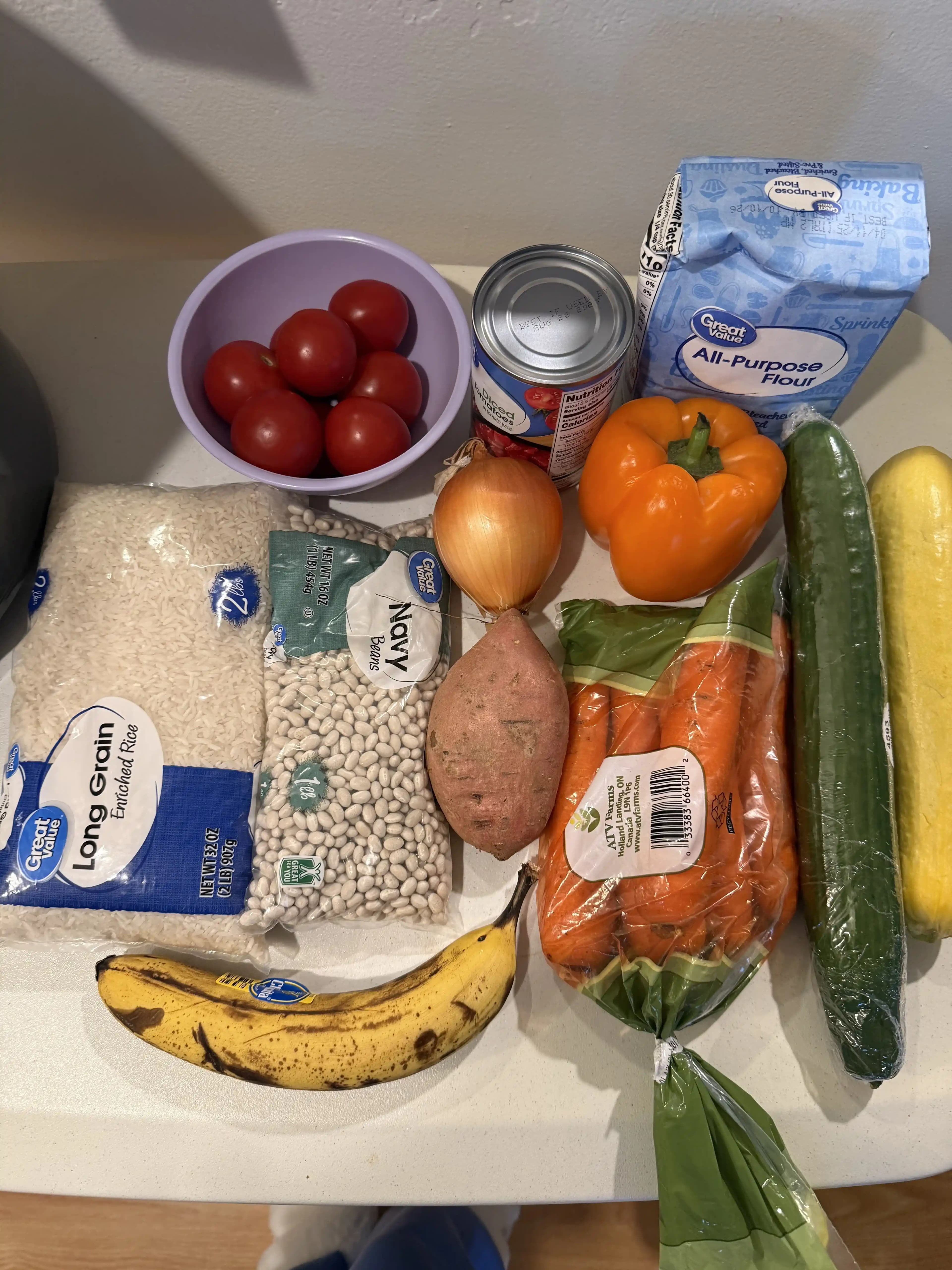 New Jersey'de 10 Dolarlık Market Alışverişi ile Ekonomik ve Sağlıklı Haftalık Yemek Planı