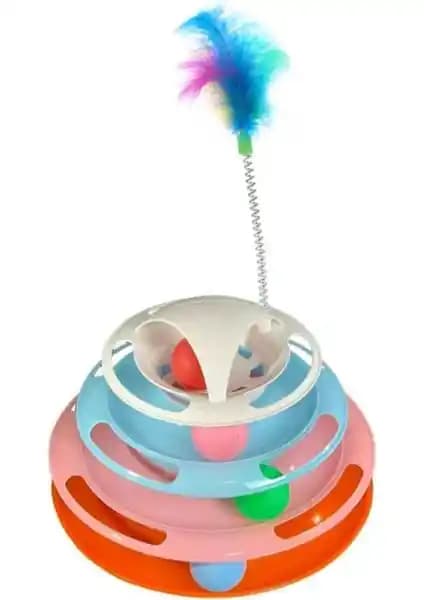 Miapet Tower Of Tracks ve PetZoom 3 Katlı Kedi Oyuncağı Karşılaştırması