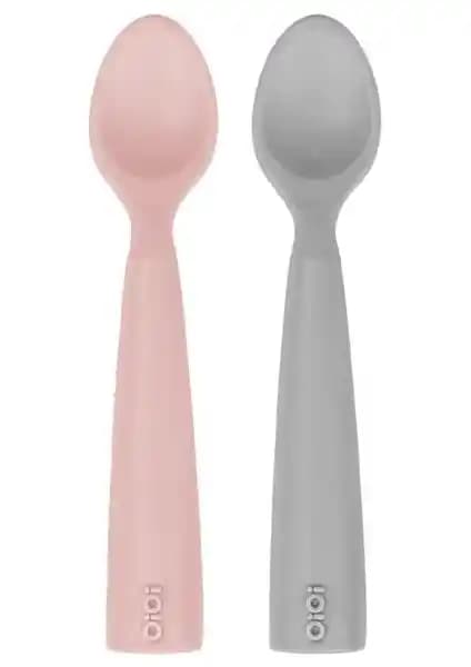 OiOi 2'li Nam Nam Silikon Mama Kaşığı ve 6+ Ay Kullanımına Uygun Alternatifler