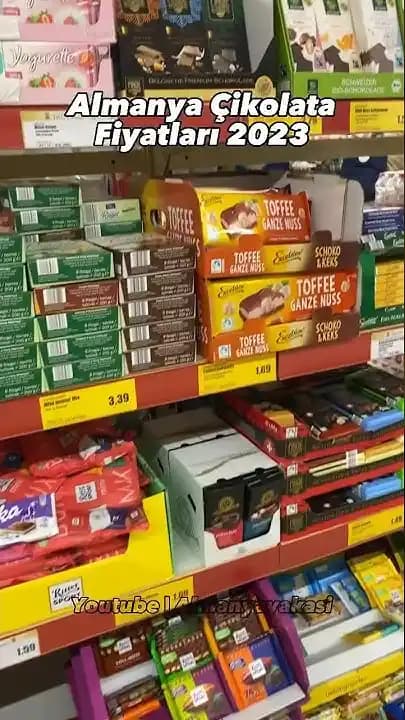 Almanya'da Çikolata Fiyatlarındaki Değişiklikler ve Tüketici Üzerindeki Ekonomik Etkiler