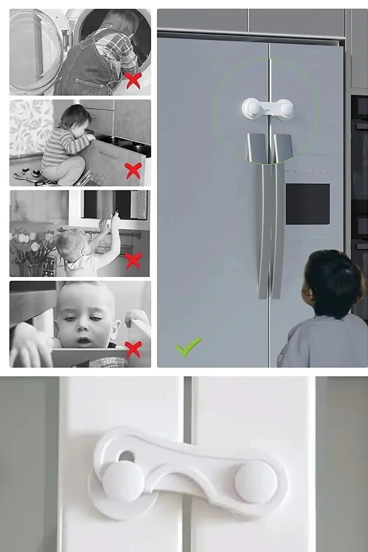 Bebek Güvenlik Kilidi Alternatifleri ve Evde Güvenliği Artırma Yöntemleri