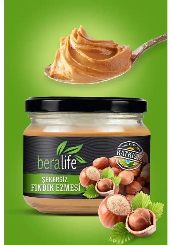 Beralife Doğal İçerikli Fıstık Ezmesi: Sağlıklı ve Katkısız Beslenme Seçeneği
