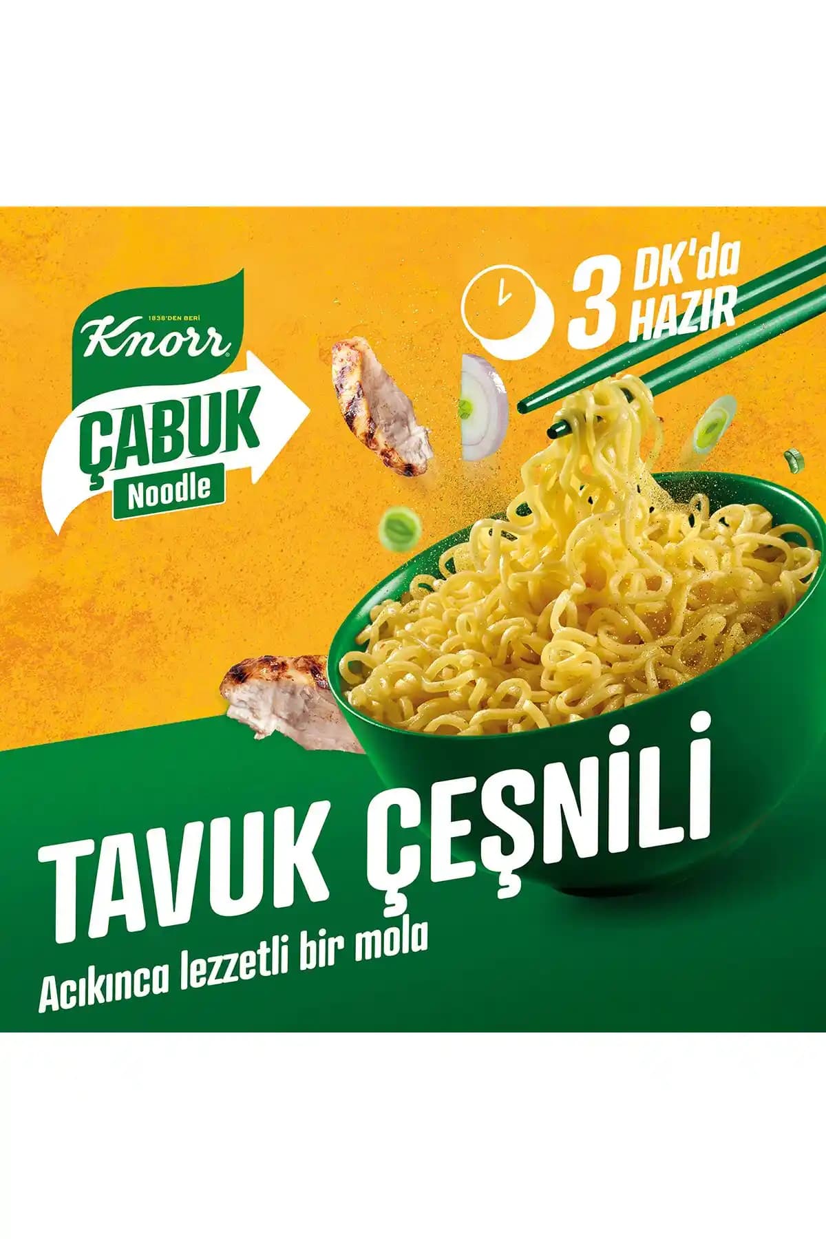 Çabuk Pişen Tavuk Çeşnili Noodle Ürünleri Hakkında Bilmeniz Gerekenler