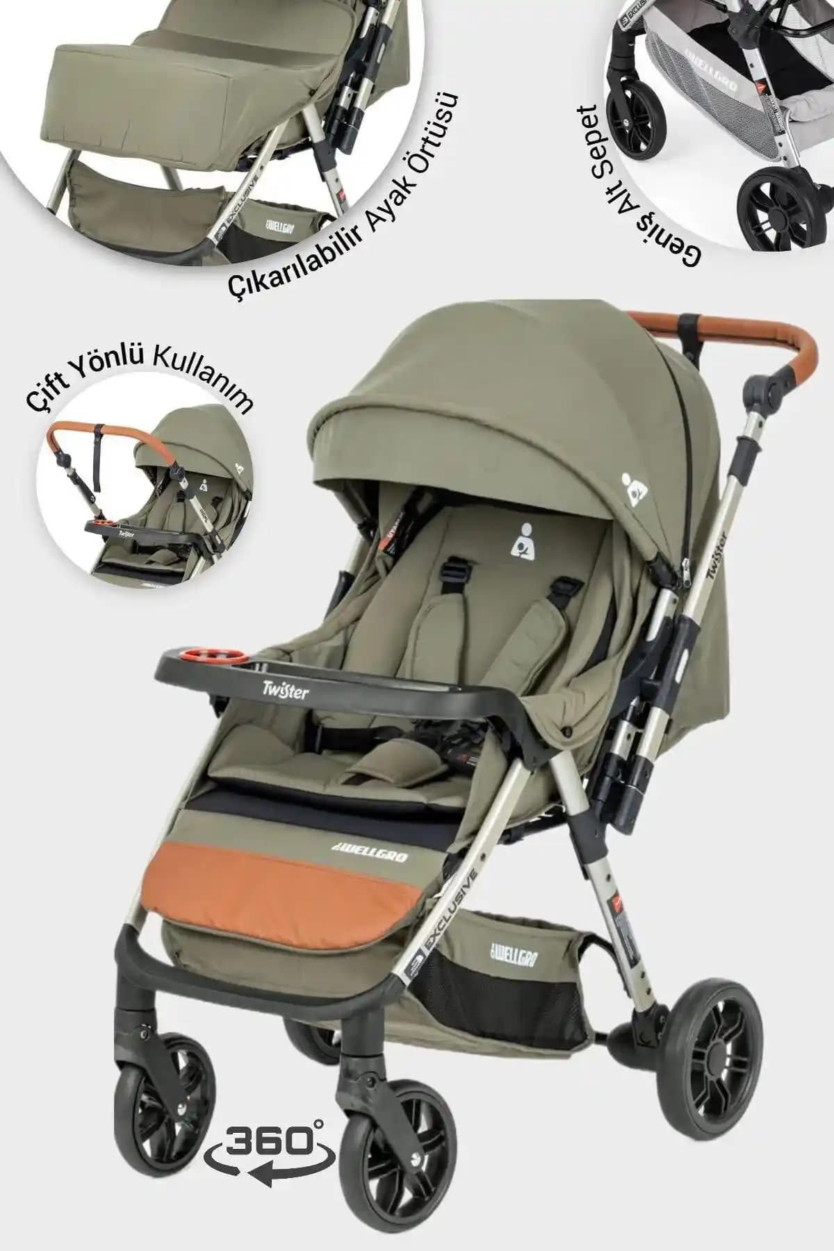 Çift Yönlü Bebek Arabaları: Esneklik ve Konfor Sunan Modern Çözümler