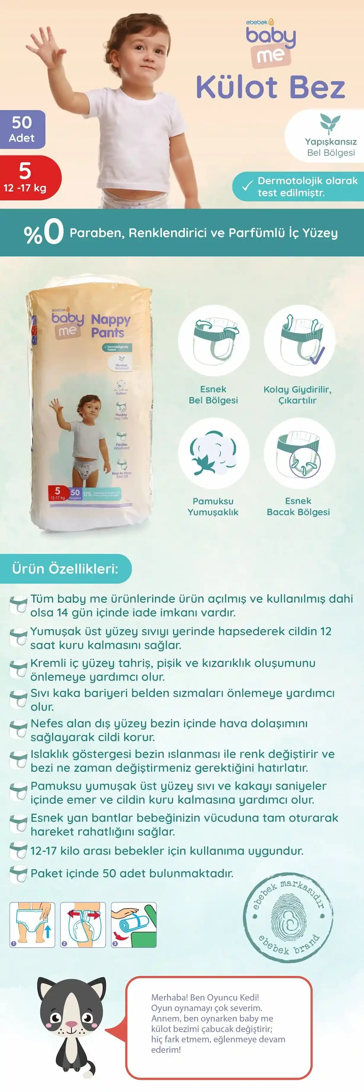 Çocuklar İçin 5 Numara Kulot Bezler: Güvenli ve Konforlu Kullanımın Temel Özellikleri