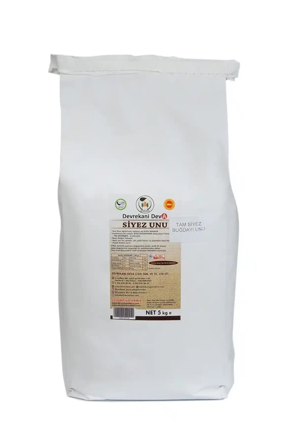 Devrekani Doğal Tam Siyez Unu: Geleneksel ve Sağlıklı Tahıl Seçeneği