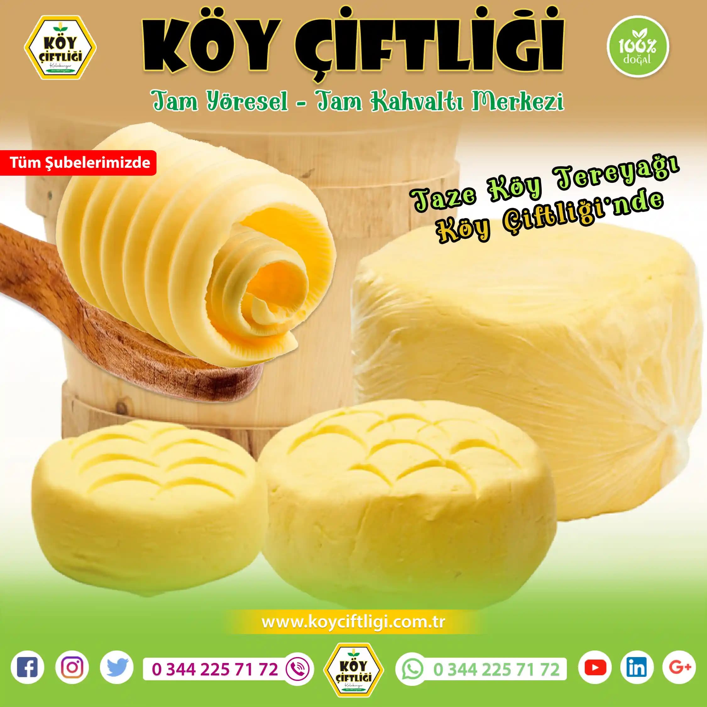 Doğal Kalite Tereyağı Alışverişinde Dikkat Edilmesi Gerekenler ve Güvenilir Seçenekler