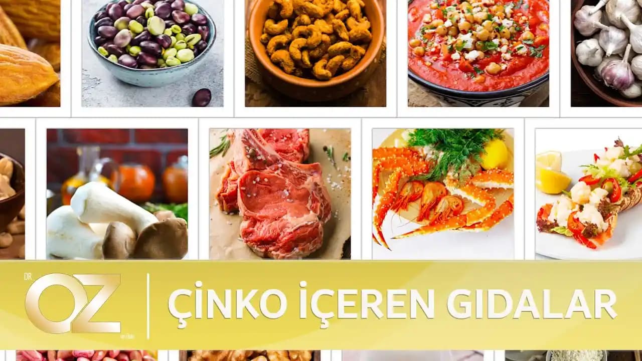 Evde Tüketilen Çinko Zengini Gıdalar ve Sağlık Üzerindeki Etkileri Analizi