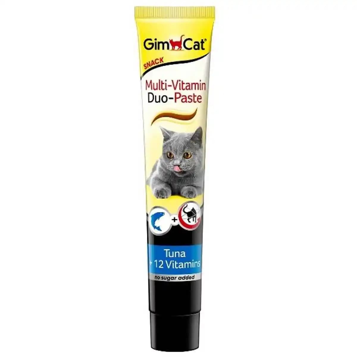 Gimcat Ton Balıklı Multivitamin Duo: Kedilerin Günlük Sağlığı ve Enerjisi İçin Uygun Takviye