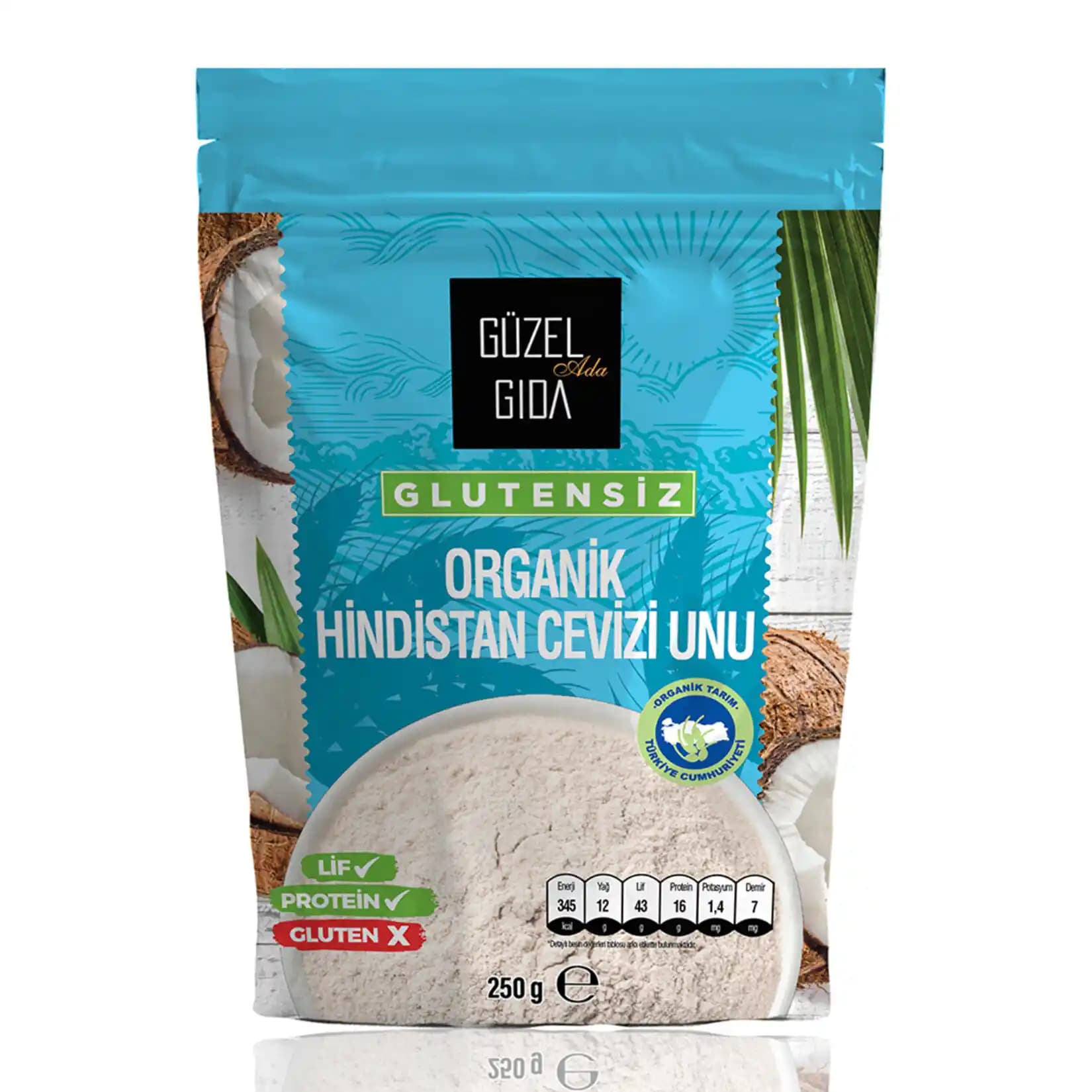 Güzel Ada Gıda'nın Glutensiz Hindistan Cevizi Unu ile Sağlıklı Beslenme Seçenekleri