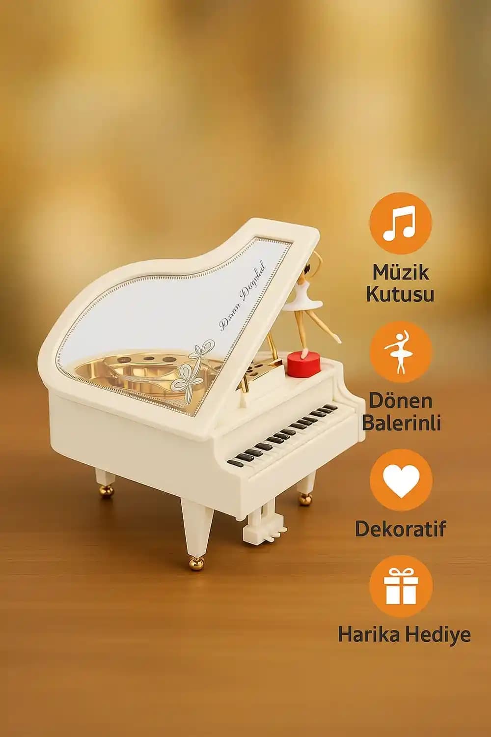 Hareketli Balerin Tasarımlı Müzik Kutuları: Estetik ve Fonksiyonellik Bir Arada