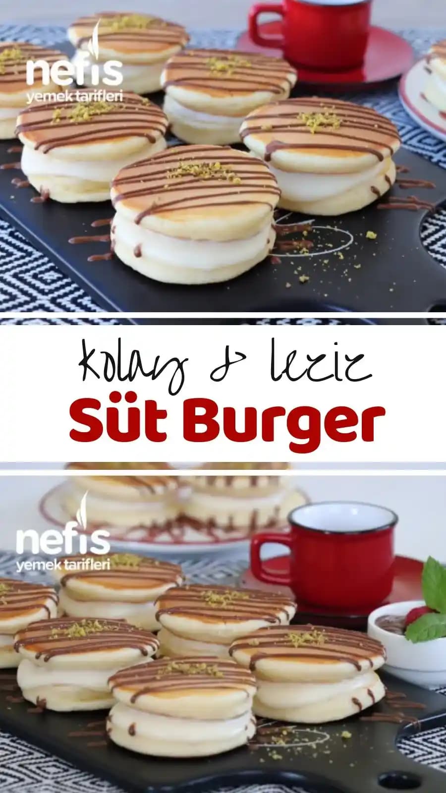 Kolay ve Lezzetli Süt Burger Tarifleri: Çocuklar ve Gençler İçin Hızlı Tatlı Seçenekleri