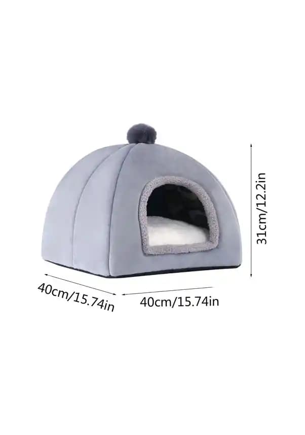 Konforlu ve Şık Kedi Mağaraları: Ev Dekorasyonuna Uyum Sağlayan En İyi Seçenekler