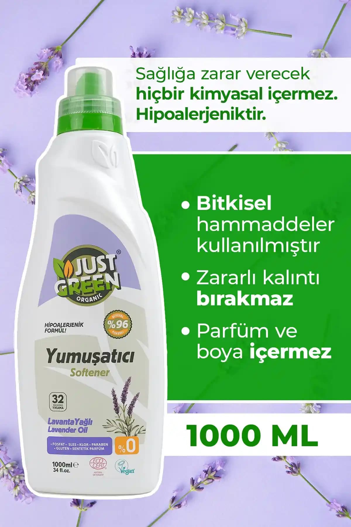 Lavanta Doğal Kumaş Yumuşatıcıları: Çevre Dostu ve Kimyasal İçermeyen Seçenekler