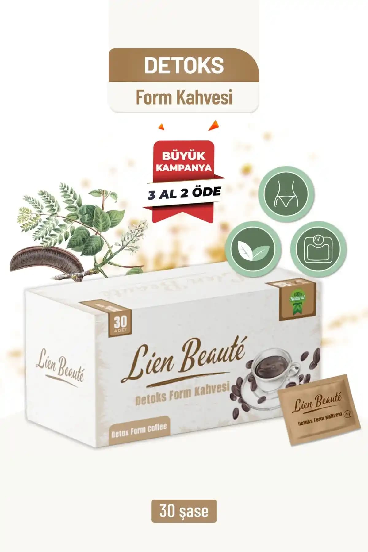 Lien Beaute Premium Detox Kahve: Doğal İçeriklerle Sağlıklı Yaşamı Destekleyen Kahve
