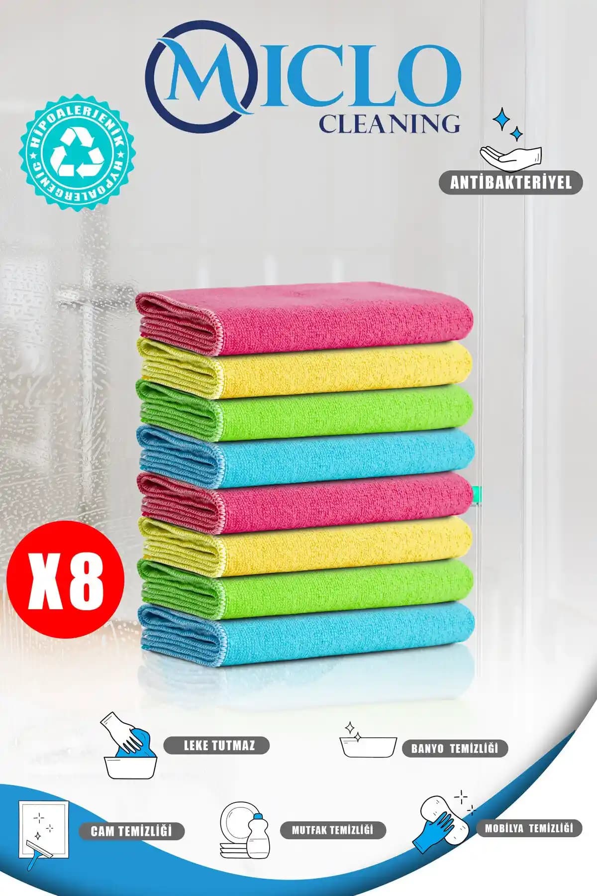 Mıclo Cleanshe Temizlik Bezi Özellikleri ve Çok Yönlü Kullanım Alanları
