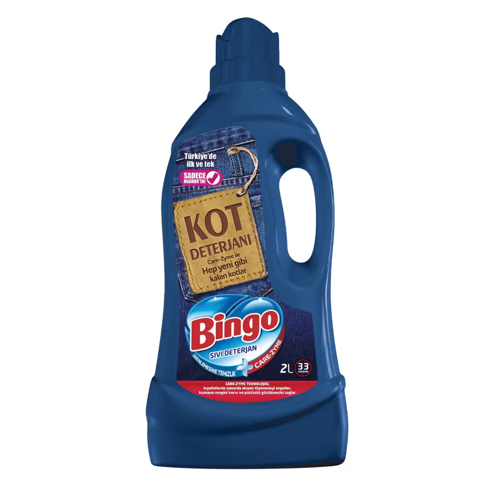 Migros Bingo 2 Litre Deterjan: Ekonomik ve Güçlü Temizlik Çözümü