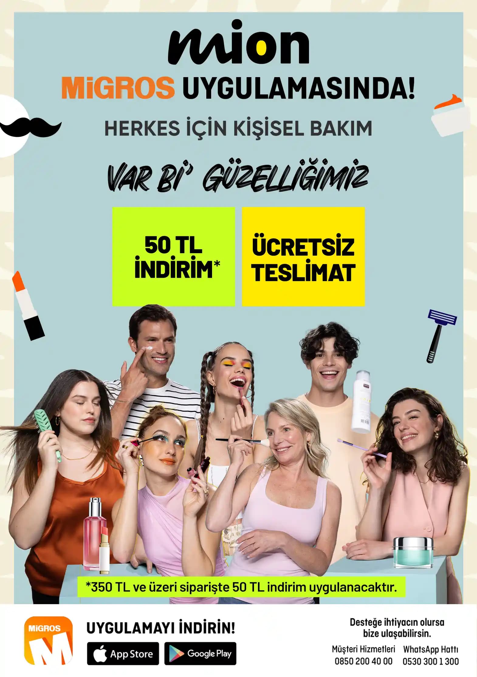 Migros'ta Güncel Kişisel Bakım ve Güzellik Ürünleri Seçenekleri