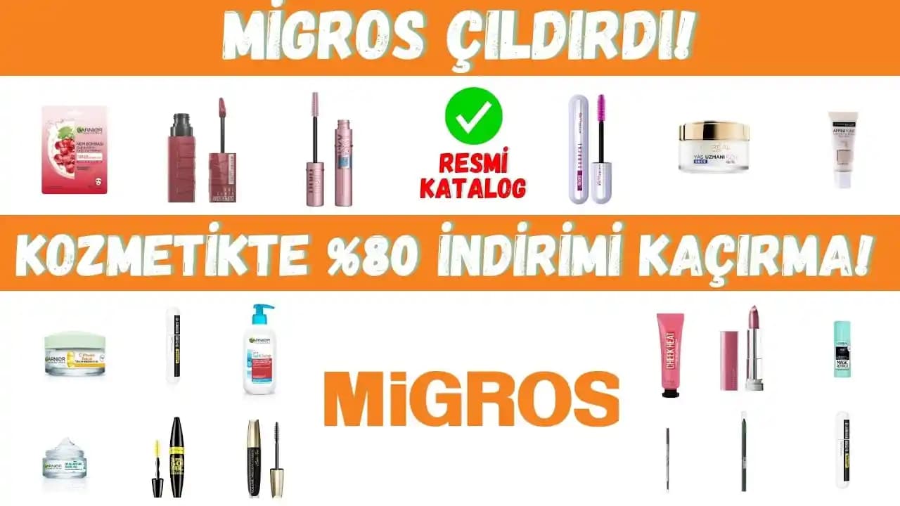 Migros'ta Kozmetik Ürünlerindeki Yenilikler ve Gelişmeler Hakkında Güncel Bilgiler