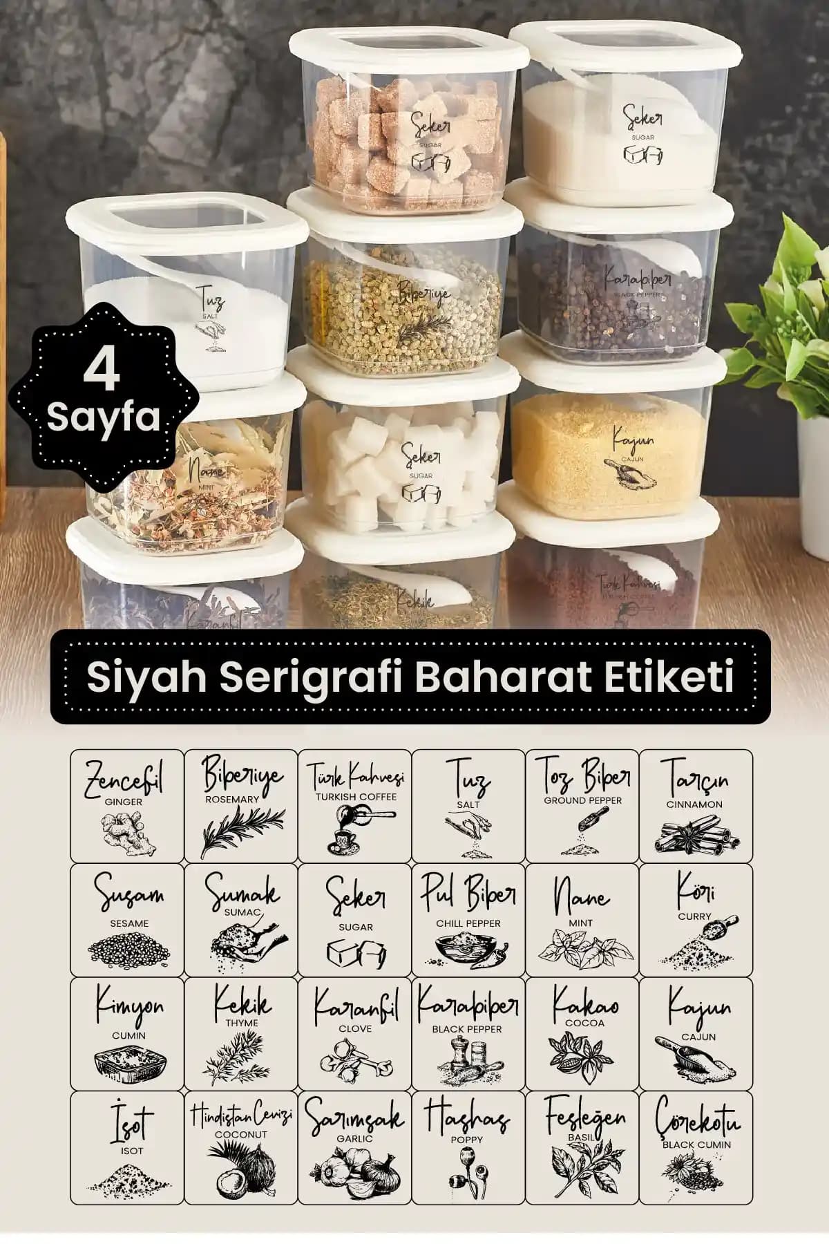 Mutfakta Baharat Dolabını Düzenleme ve Organize Etme Yöntemleri